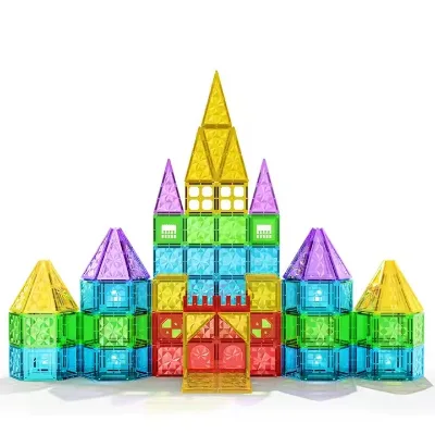 Magnetic Block 193Pcs Picasso Tiles Kids Toys Magnet Building Blocks Toddler Educational Learning Children Toys