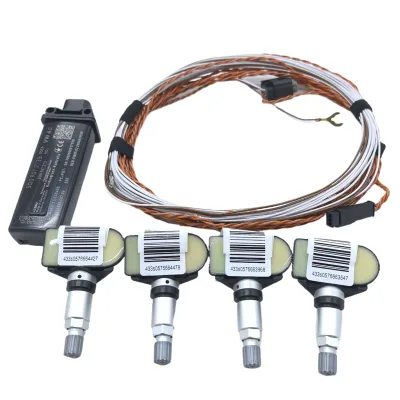 New TPMS Tire Pressure Monitoring System Sensor 5Q0907273B 5Q0907275B for AUDI A6 A7 A8 Volkswagen MQB Touareg 2011-2017 1 Year