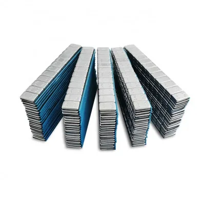 Good Quality Popular 5*12 Adhesive Fe Stick on Wheel Weight with Blue Tape