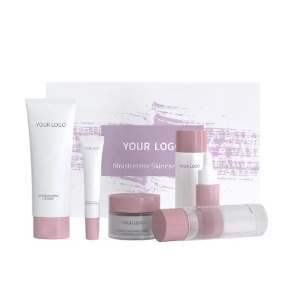 OEM ODM Skincare Set Moisturizing Brightening Soothing Skin for Home Use