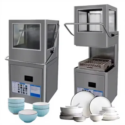 High Quality Dish Washing Machine Multi Functional Washing Dishes Machine Plate Bowl Dishwasher Machine for Busy Restaurants