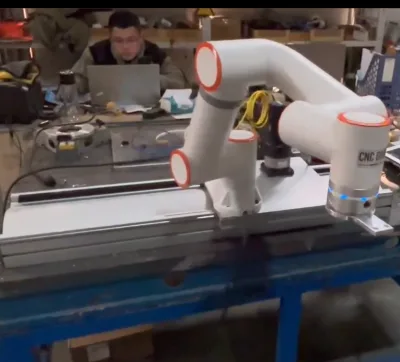 Customizable Solutions Welding Robot Arm with Weld Seam Tracking and Spot Welding