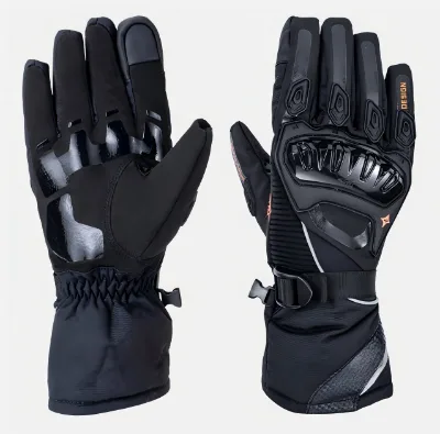 Wholesale Customizable Full Finger Riding Gloves Ski Cycling Stretch 4 Color Options High Adhesion for Strap for Retailers