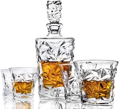 Wine Bourbon Brandy Liquor Juice Glasses Whiskey Glass Decanter