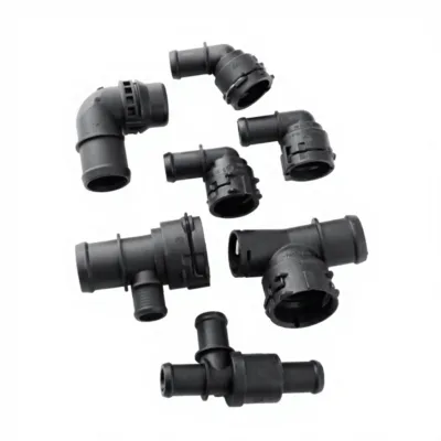 Corrosion-Resistant Coolant Hose Connector for Engine Radiator Coolant System Pipe Fittings Compatible with All Cars