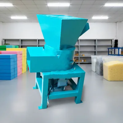 Automation Sponge Scourer Cutting Machine Sponge Crushing Machine for Various Sponge Corner Waste