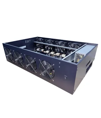 High Efficiency 240MH/S Machine 8 Gpu Graphic Card Motherboard B85 Server Case Gpu case B85