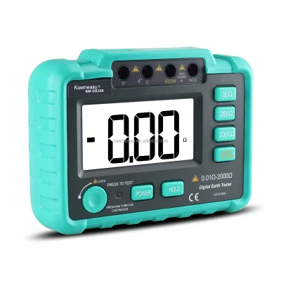 GR20A AC 200V Grounding Resistance Tester Megohmmeter Measuring Circuit Resistance Tester  Earth Resistance Tester