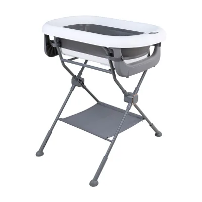 Multi Functional Baby Bathtub Stand 2-in-1 X-shaped Stand for Easy Storage and Baby Specific Use