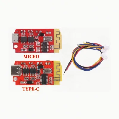CT14 Mini Wireless BlE 4.2 Stereo Audio Amplifier Board, Class F 5W+5W with Charging Function for DIY Speaker Modification