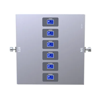 Universal Mobile Signal Booster Six-Band 4G/5G Signal Enhancer with 2001,000 Sq m Coverage Model 0217