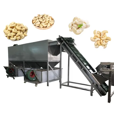 Cashew Nut Shelling and Grading Line with Steam Cooker, Dryer and Hoist System