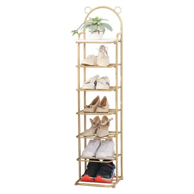 Wholesale Modern Metal Freestanding Shoe Racks for Living Rooms or Studios Little Bear Small Living Room Furniture
