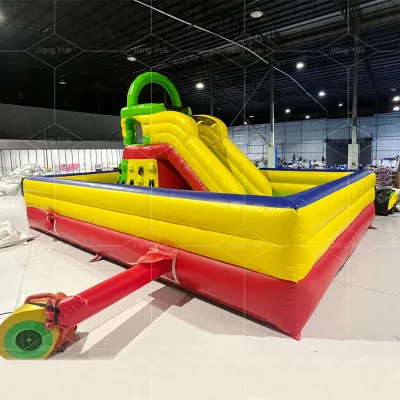 New Style Giant Inflatable Climbing Mountains Wall Bouncy Game Inflatable Rock Climbing Tower for Sale