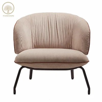 Lounge Chair Hotel Sofa Chair Velvet Chair