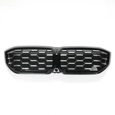 SMART STAR Modified Automotive Parts Half Silver Front Grille ABS Diamond Style HMI3 for I3 2023