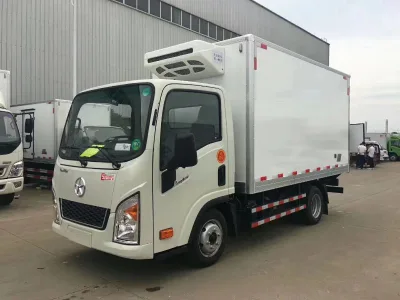 Fresh Fish Transport Refrigerated Trucks 4x2 Small Box 5 Ton -10 Ton Refrigerator Trucks