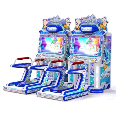 Interactive Competition Indoor Games Ski Machine