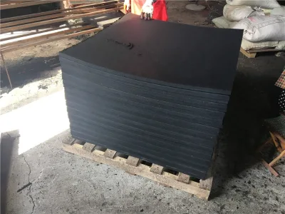 Customizable Durable Gym Rubber Mat 500*500mm 1000*1000mm Size 65±5 Shore a Hardness for Sport Court School Courtyard Flooring