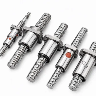 SFU1204 1605 1610 2005 2010 2505 3205 3210 4005 5005 6310 5mm 10mm Lead C7 Precision CNC Router Milling Machine Ball Screw
