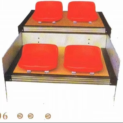 JY-706 factory price bleacher with 380V motor 3phase portable bleacher electric bleacher