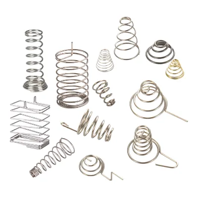 Touch Battery Spring Stainless Steel Helical Tapered Cone Conical Coil Compression Spring Industrial