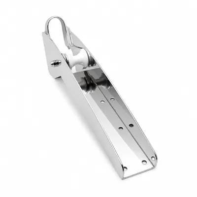 OEM SUS316 Stainless Steel Anchor Bow Roller Mirror Polished Heavy Duty Marine Boat Hardware for Yacht Mooring System