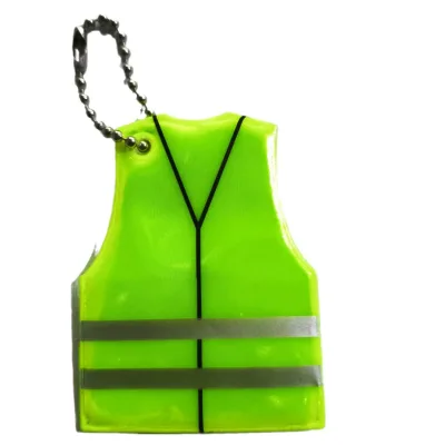 Reflective Firefighter Keychain Cycling Reflective Accessories Reflective Keychain for Kids Backpack