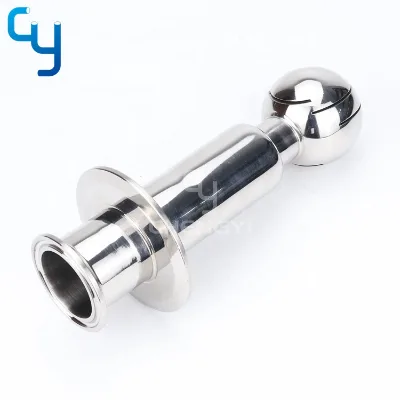 Sanitary Stainless Steel Spray Ball Tank Rotary Cleaning Ball withTri clamp Connection
