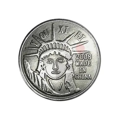Powder-Coated Coin Pusher Tokens - 27mm Colorful Metal Coins for Themed Arcade Games