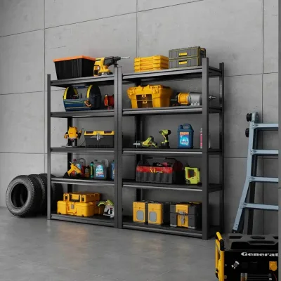 Estante De Almacenamiento Heavy Duty Metal Iron Shelving Display Racks Storage Racking Systems