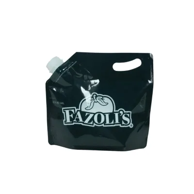 Outdoor Portable Foldable Water Bag Suction Plastic Bag 500ml Collapsible Water Container Bag