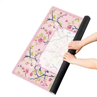 Eco Friendly Odorless Foldable Mahjong Table Mat Anti Slip Noise Insulation Game Pad for Apartment Indoor Leisure Time