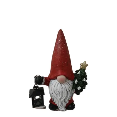 Santa Claus Christmas Statue Decoration Indoor Desktop Ornaments Decoration