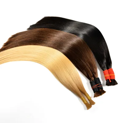 Dailmei Free Sample High Quality Wholesale Original Individual Human Hair Bundles Bulk Extension for Braiding Hair Bulk No Weft