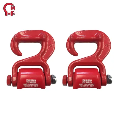 HLM Sliding Choker Hook Adjustable Choker-Style Rigging Hook Works Wire Rope Quick Load Securing Suitable Lumber Steel Bulk