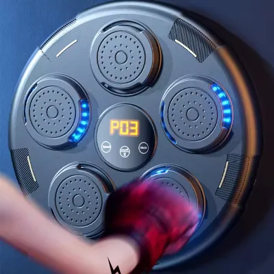 Wholesale Cheap Usb Boxing Target 9 Speed 9 Mode Adult Training Led Boxing Punch Target Wall Multiple Fitness Boxing Machine
