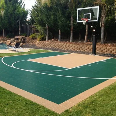 Wholesale Indoor Outdoor Pp Sport Flooring Interlock Basketball Sports Flooring