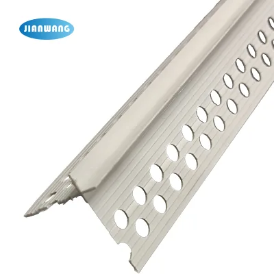 Manufacturer Large  Aperture Plastic Corner Beads Pvc Corner Guards Plaster PVC Plastic Corner Bead for Inter or Outer Wall