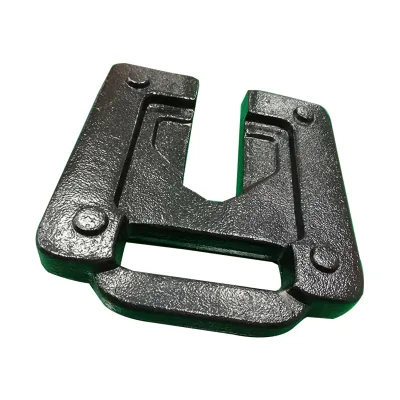 FEAMONT Wholesale 5KG Iron Black Powder Painted Stable Weight Plate Sets for Trade Show Tents Base FM-TABS02