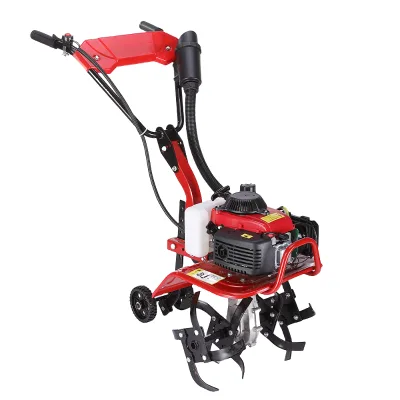 Multifunctional Mini Garden Cultivator Tiller Electric & Manual Power Source New Condition 7-50HP Core Gearbox Weeding Home Use
