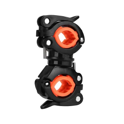 4OEM Bicycle Flashlight Clip Headlight Fixing Bracket Mountain Light Holder Riding Equipment Accessories