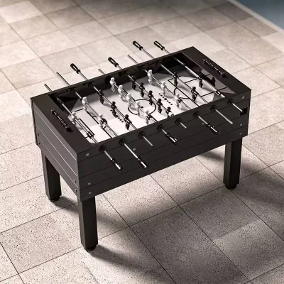 Factory Outdoor Table Soccer 55" Solid Anticorrosive Wood with Anticorrosive Paint Professional Foosball Table