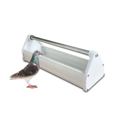 Multiple Size Automatic Stainless Steel Rotating CE Certified Bird Feeder Trough Quail Drinker Food Bowl Durable Pigeon Feeder