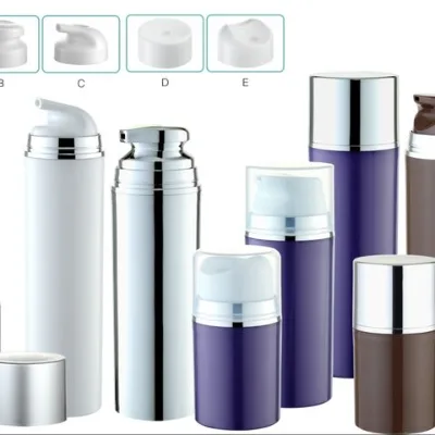PCR Airless Cosmetic Bottles, Eco Friendly Product, Available in Various Colors