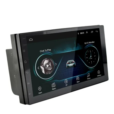 Universal 1din 7 Inch Car Radio Mp5 Multimedia Player Auto Radio Car Stereo Headunit with Bt Remote Control Car Mp5 Dvd Player