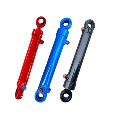Custom Heavy Duty Tie Rod Hydraulic Cylinder - Double-Ear Mounting for Filter Press & Engineering Vehicles