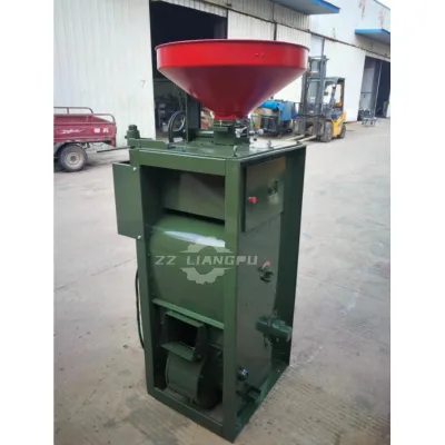 New Auto Mini Rice Milling Machine with Motor High Quality Farm & Home Use 400-600KG/H Capacity 1 Year Warranty Henan Factory