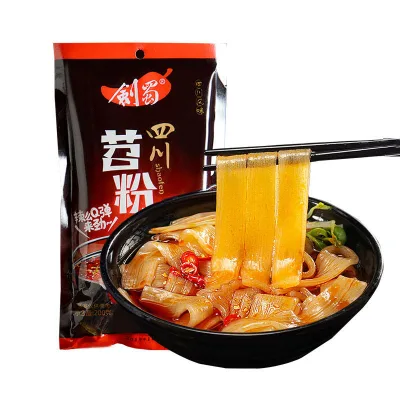 Wholesale Jianshu Hotpot Potato Noodles 200g Sichuan Sweet Potato Hotpot Noodles Spicy Hotpot