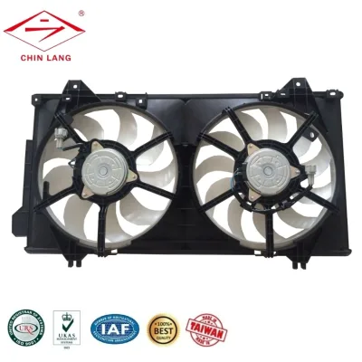 Chin Lang Seamless Auto Electrical Systems High Torque 12V Cooling Fan Reversible Flat Blade 10 Blades ISO9001 Certified for